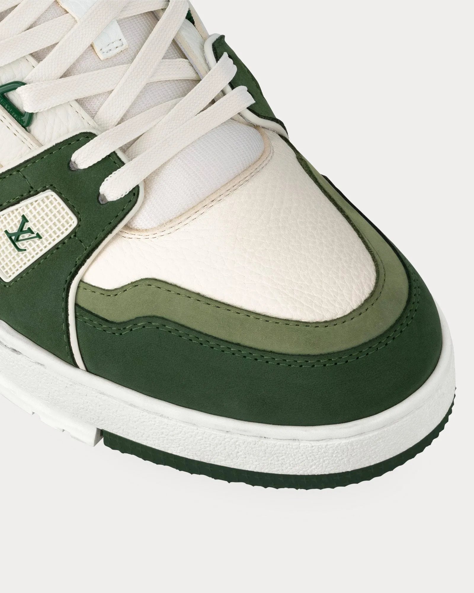 LV Trainers Kaki Low Top Sneakers