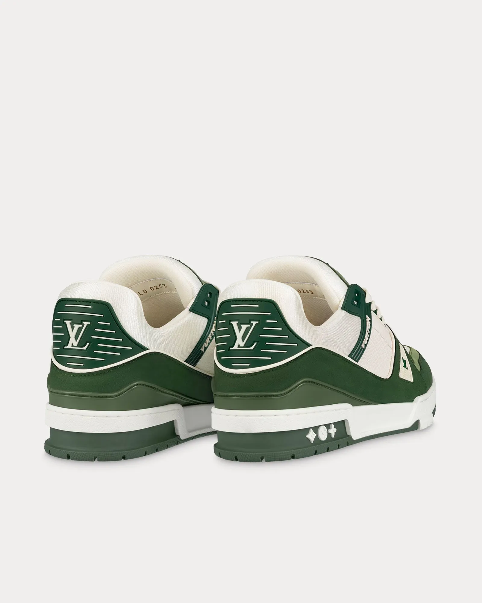 LV Trainers Kaki Low Top Sneakers