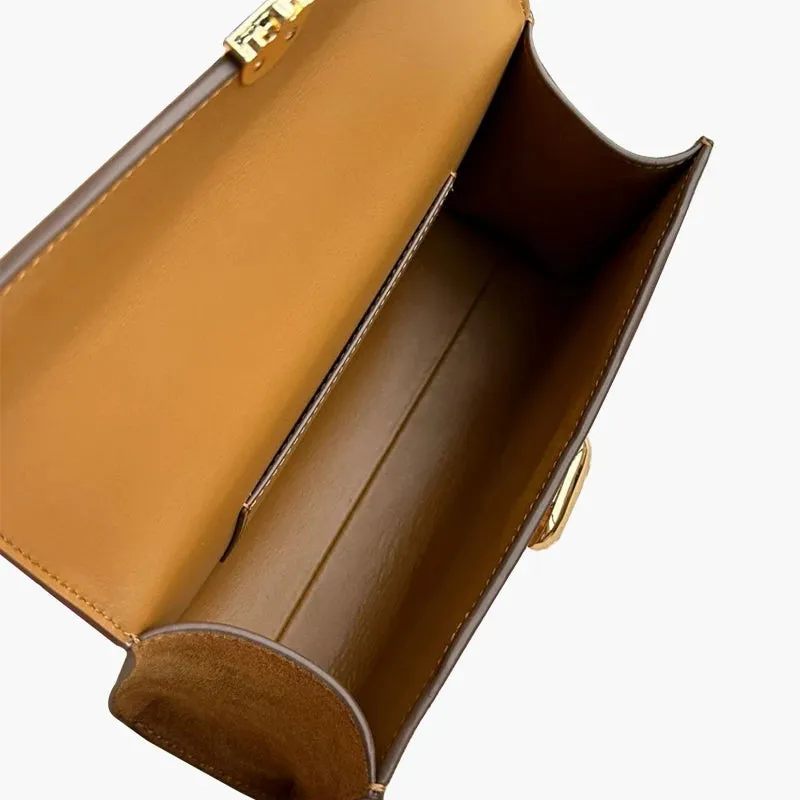 MABULA Leather Top Handle Satchel Purse