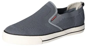 Mustang Grey Canvas Slip on Style H