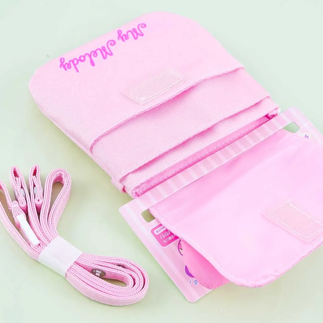 My Melody Die-Cut Multi-Pocket Sling Bag