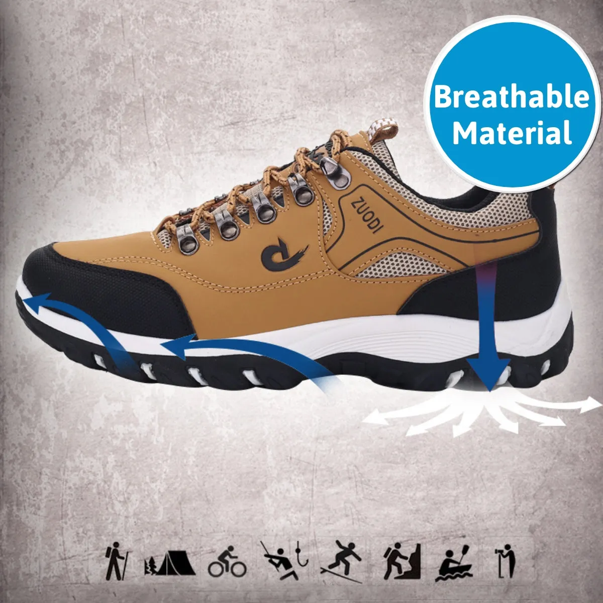 NEW-ZD Good Arch Support Light Travel Sneakers