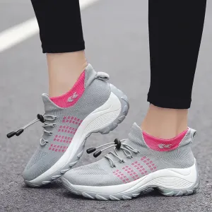 Orthopedic sneakers/shoes with elastic support