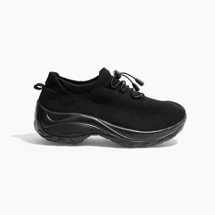 Orthopedic sneakers/shoes with elastic support