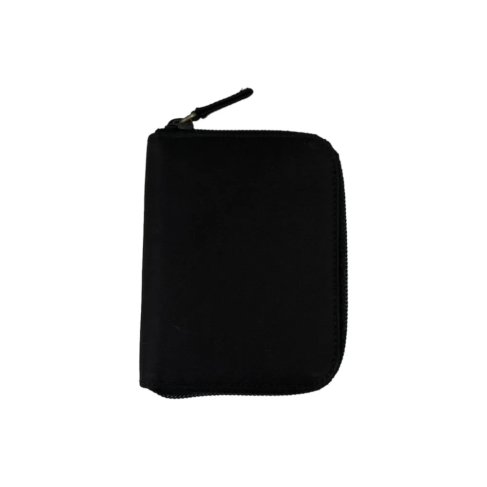 PRADA nylon zip bi-fold wallet