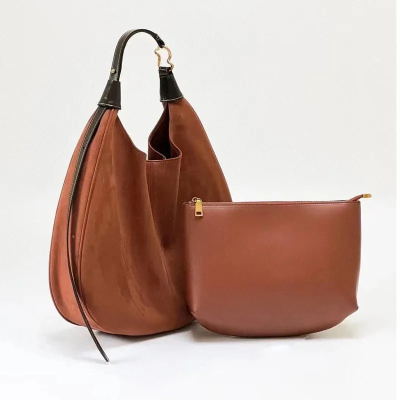 Pre Order:  Leather Purse Hobo Bag