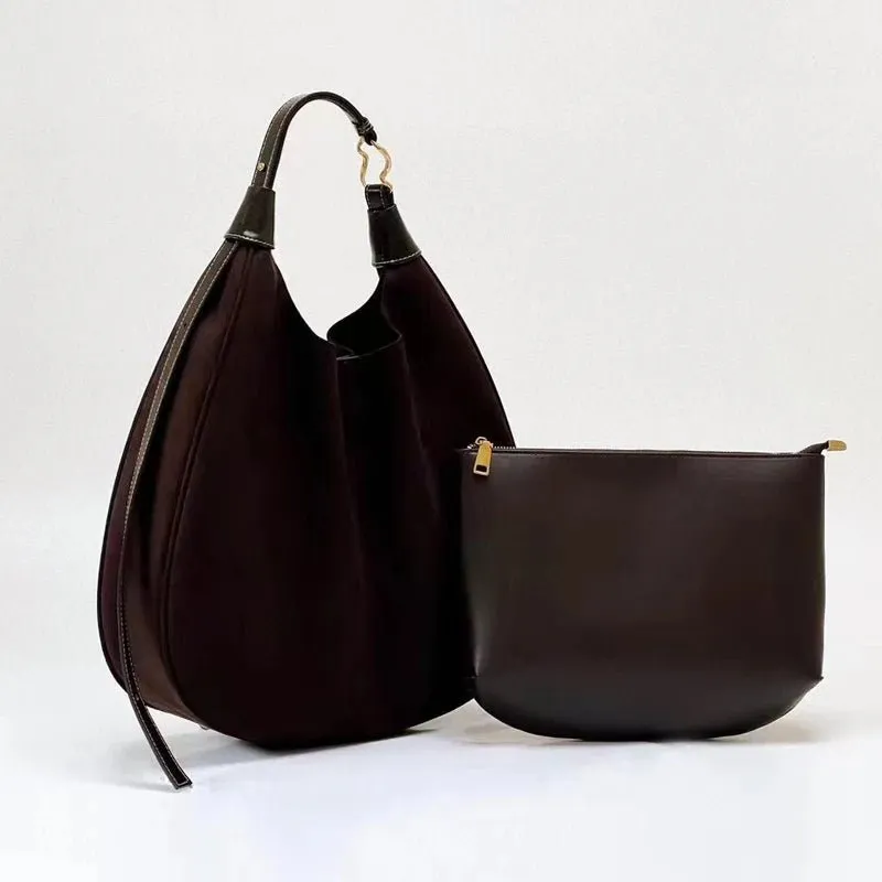 Pre Order:  Leather Purse Hobo Bag
