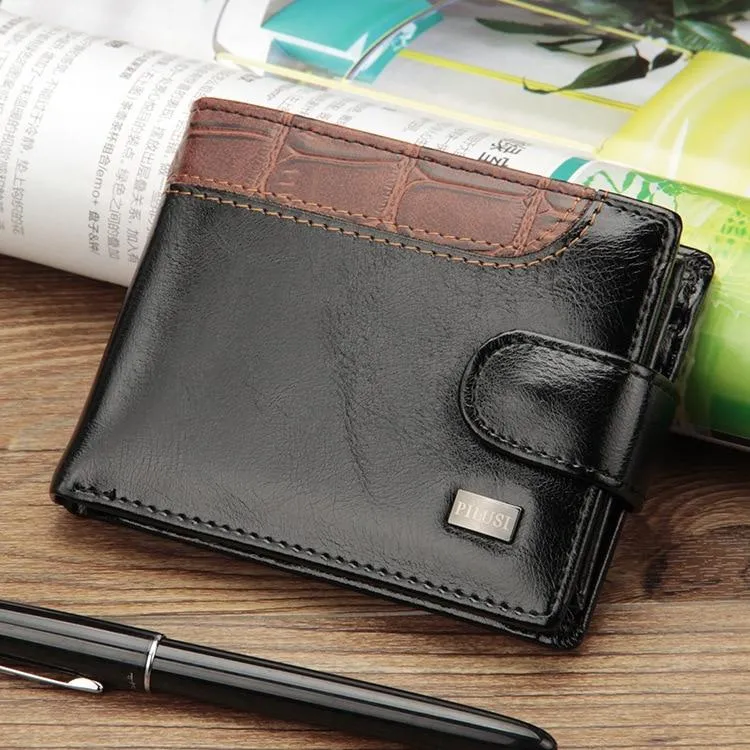 Premium Patchwork Leather Wallet