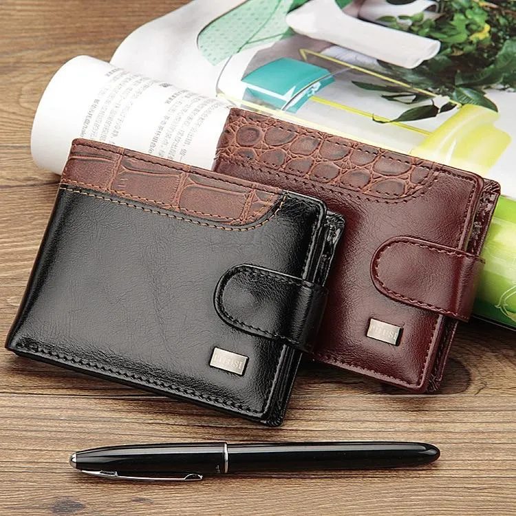 Premium Patchwork Leather Wallet