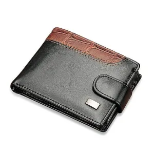 Premium Patchwork Leather Wallet