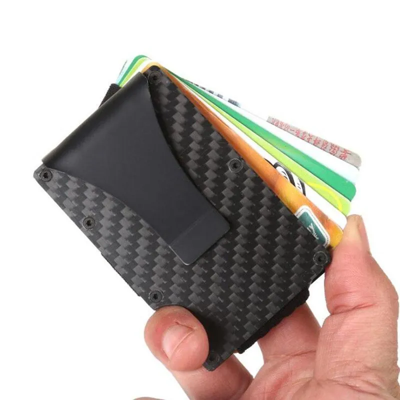 Premium RFID Blocking Metal Card Holder - 5 Colors