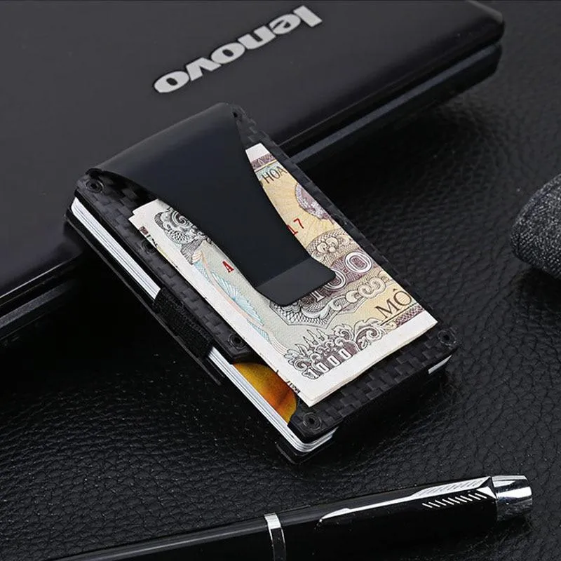 Premium RFID Blocking Metal Card Holder - 5 Colors
