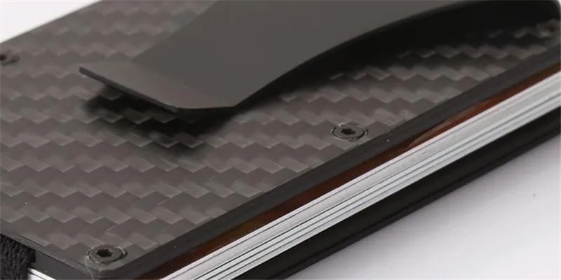 Premium RFID Blocking Metal Card Holder - 5 Colors