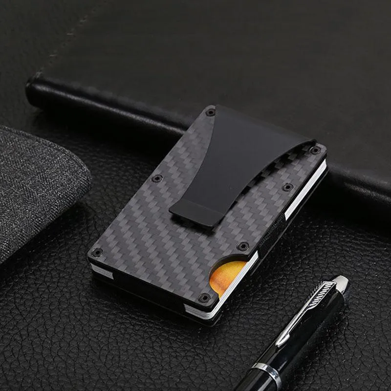 Premium RFID Blocking Metal Card Holder - 5 Colors
