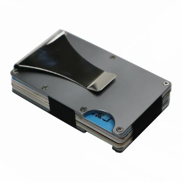 Premium RFID Blocking Metal Card Holder - 5 Colors