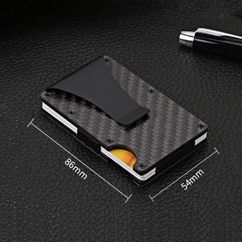 Premium RFID Blocking Metal Card Holder - 5 Colors