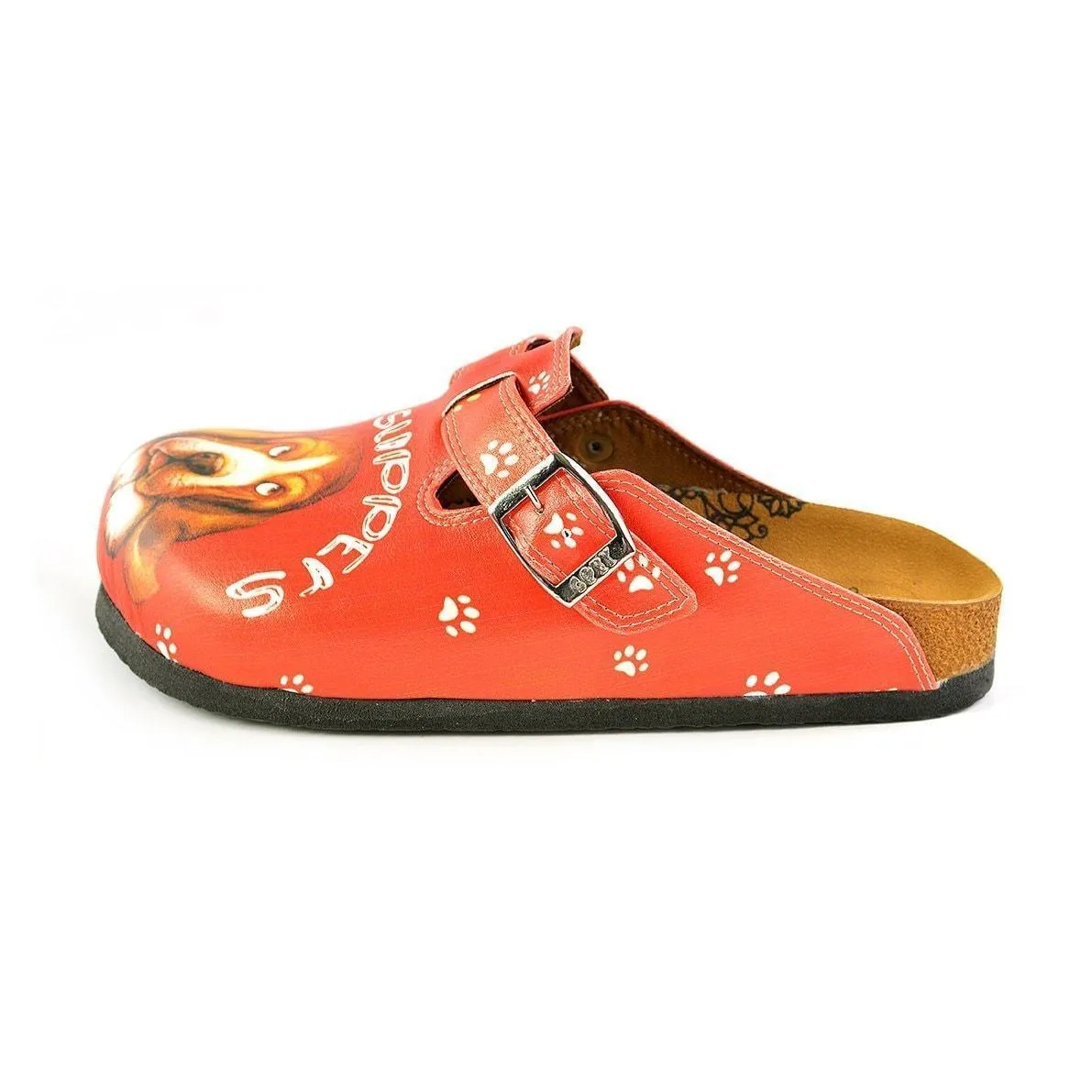 Red Take Suppers Clogs WCAL349