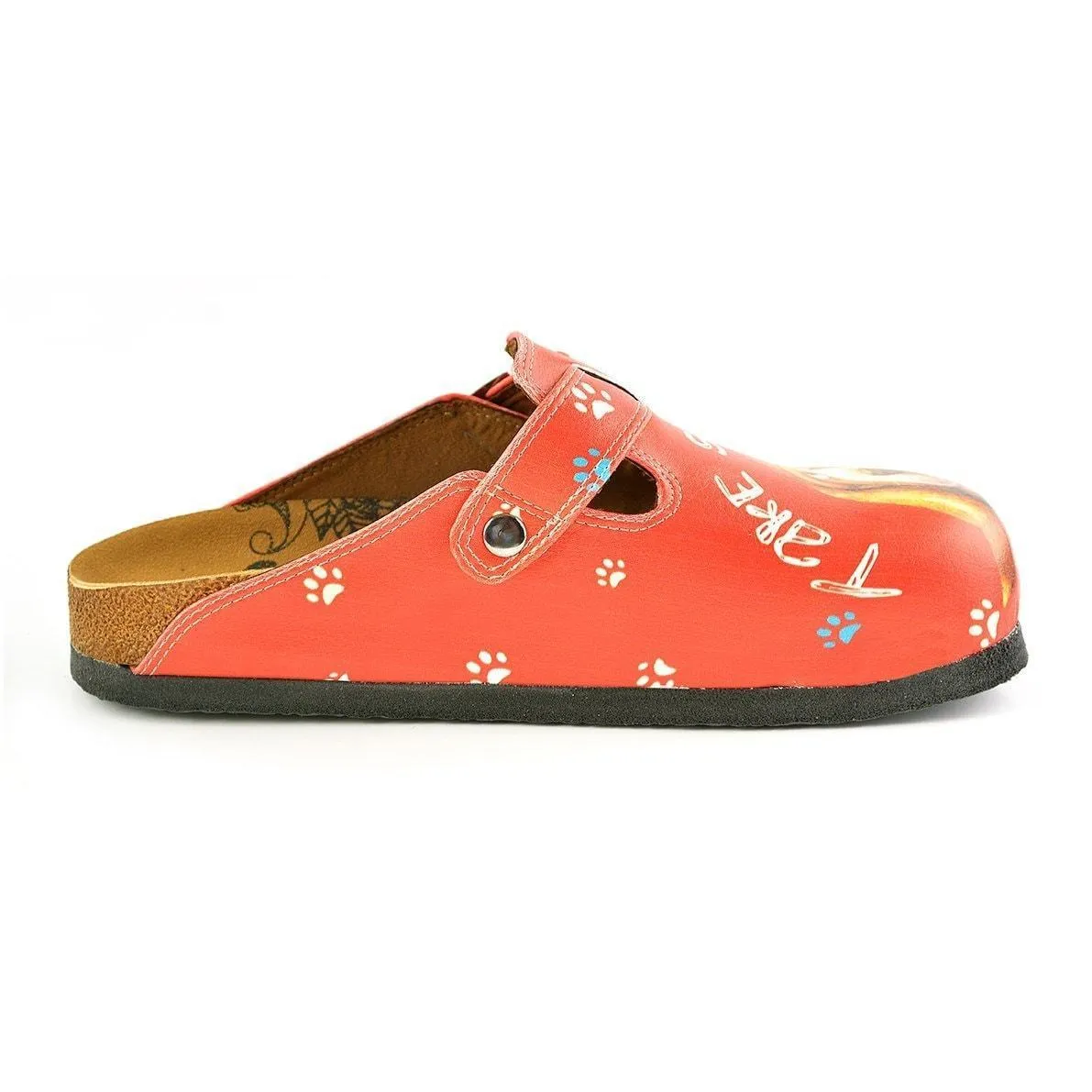 Red Take Suppers Clogs WCAL349