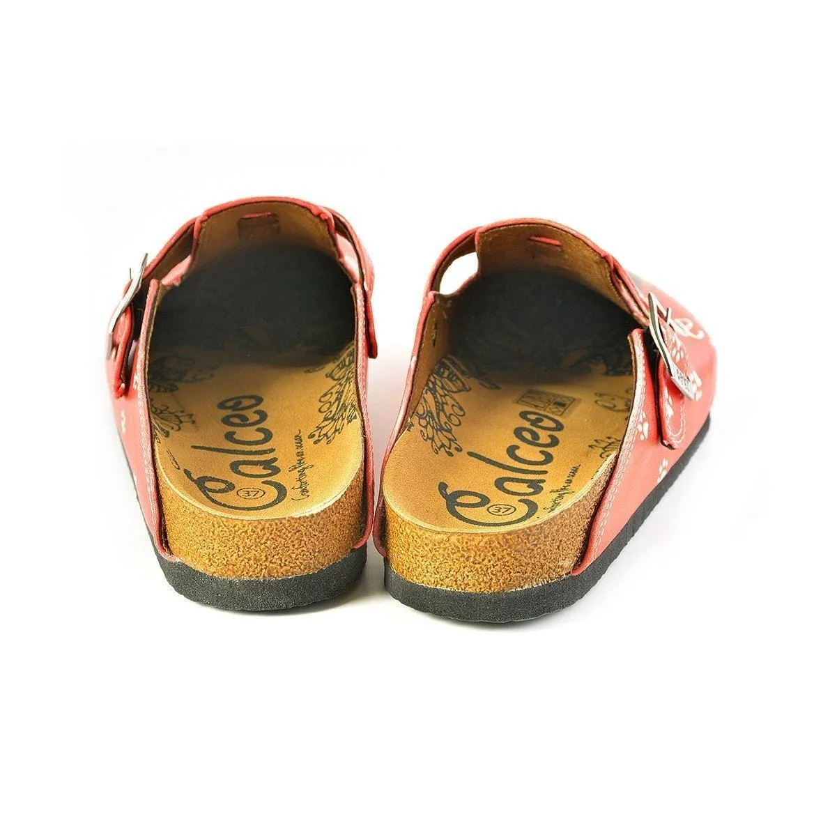 Red Take Suppers Clogs WCAL349