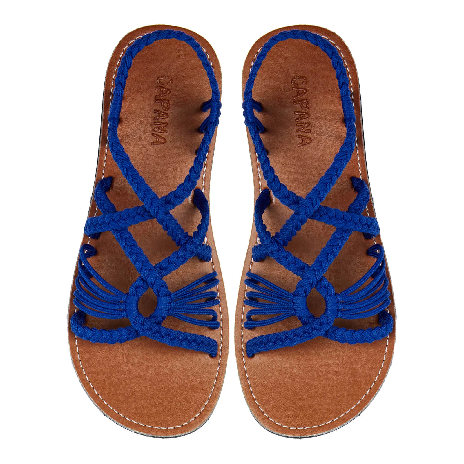 Relax - Royal Blue Rope Sandals