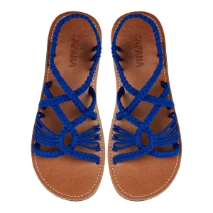 Relax - Royal Blue Rope Sandals