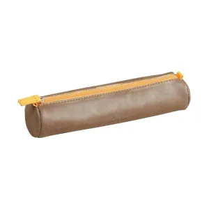 Rhodiarama Pencil Case Round Chocolate