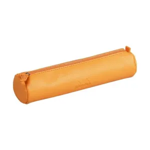 Rhodiarama Pencil Case Round Orange