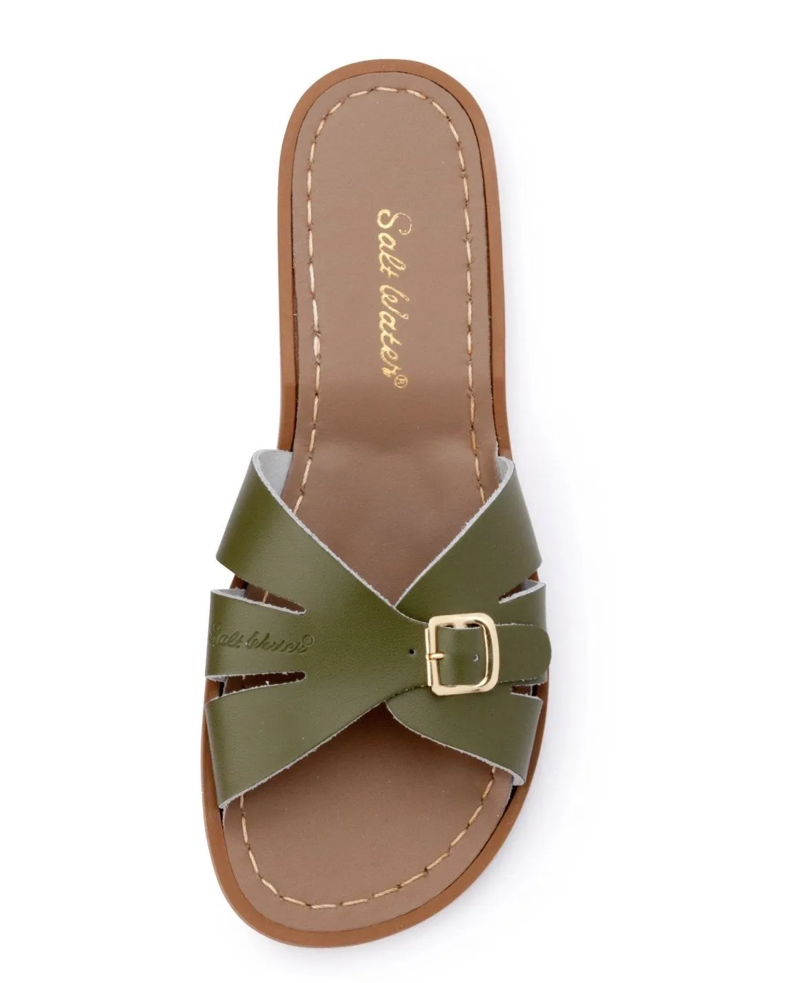 Salt Water Classic Slides - Olive
