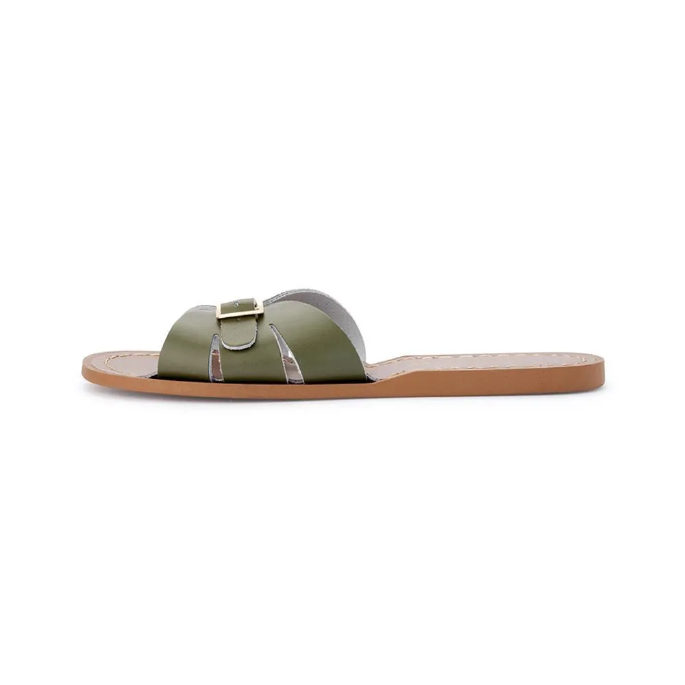 Salt Water Classic Slides - Olive