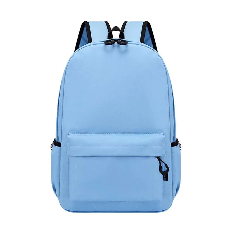School Bag Printing Logo Junior High School Student