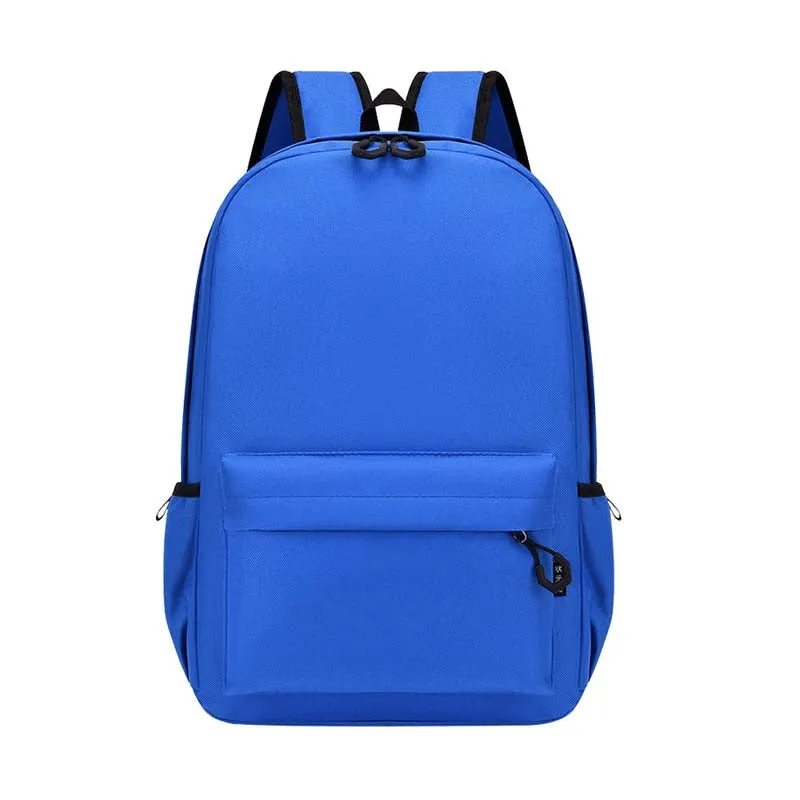 School Bag Printing Logo Junior High School Student
