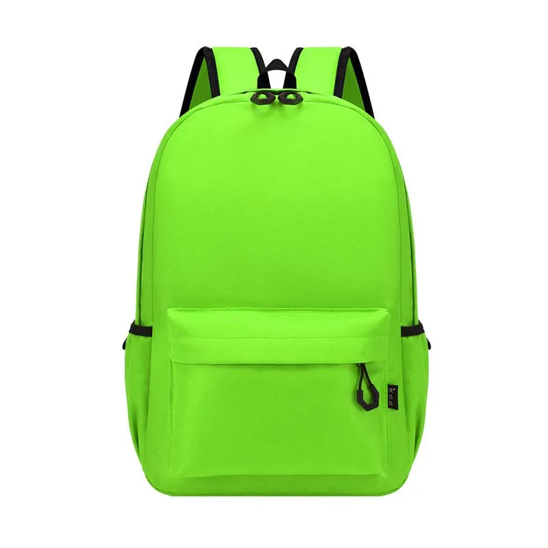 School Bag Printing Logo Junior High School Student