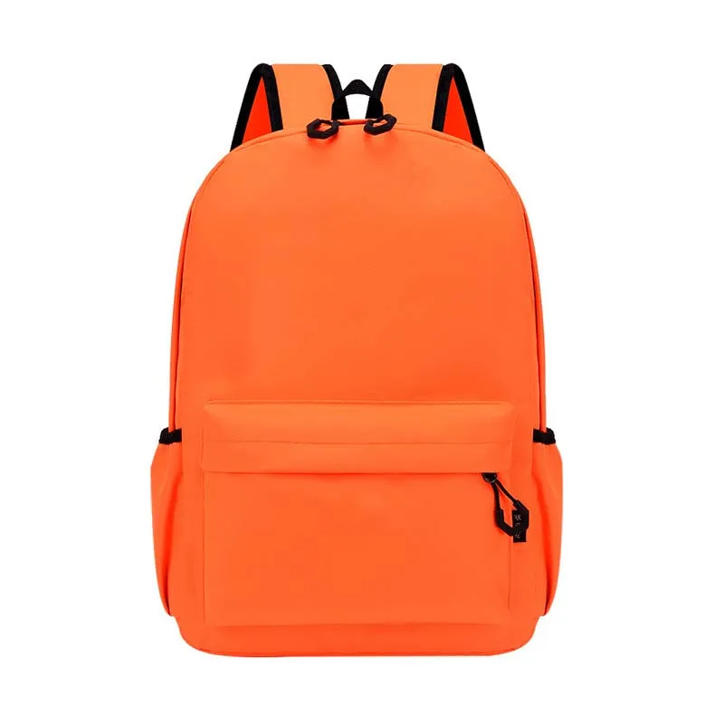 School Bag Printing Logo Junior High School Student