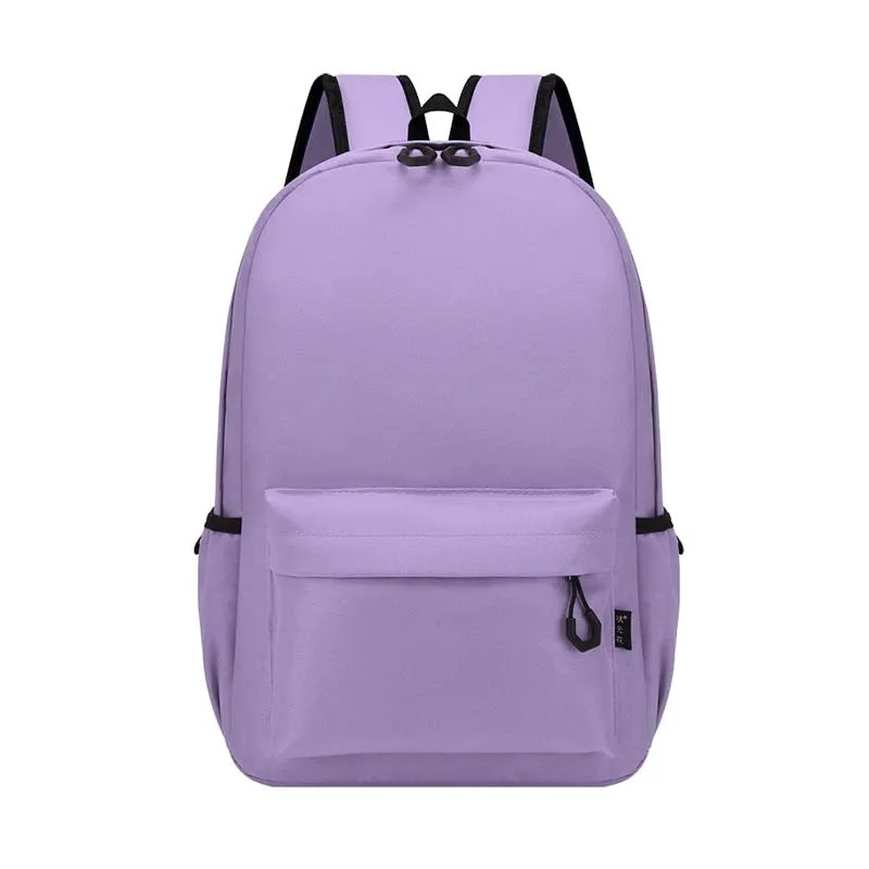 School Bag Printing Logo Junior High School Student