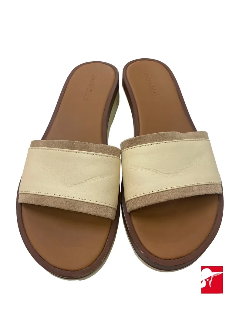 See by Chloe leather/suede slides size 40/US 9