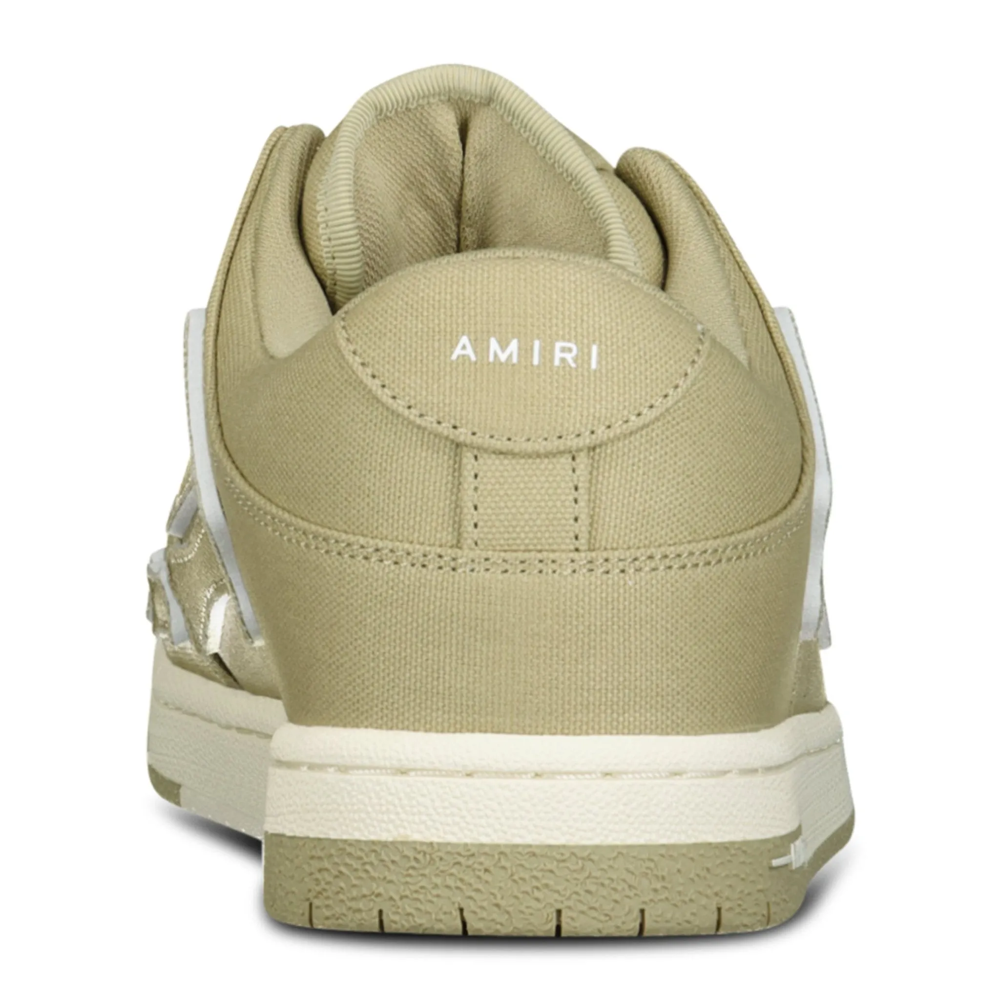 Skeleton Low Top Canvas Trainers Green