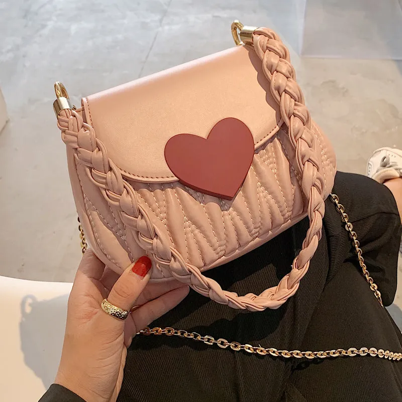 Sling Bags Fashion All-Match Shoulder Messenger Bag Chain