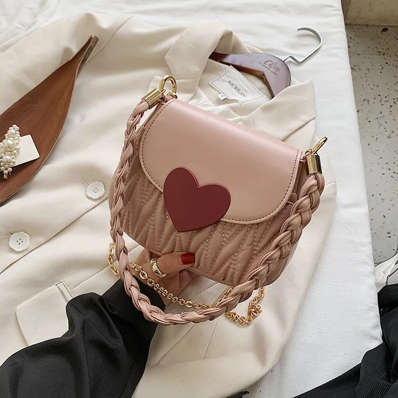 Sling Bags Fashion All-Match Shoulder Messenger Bag Chain