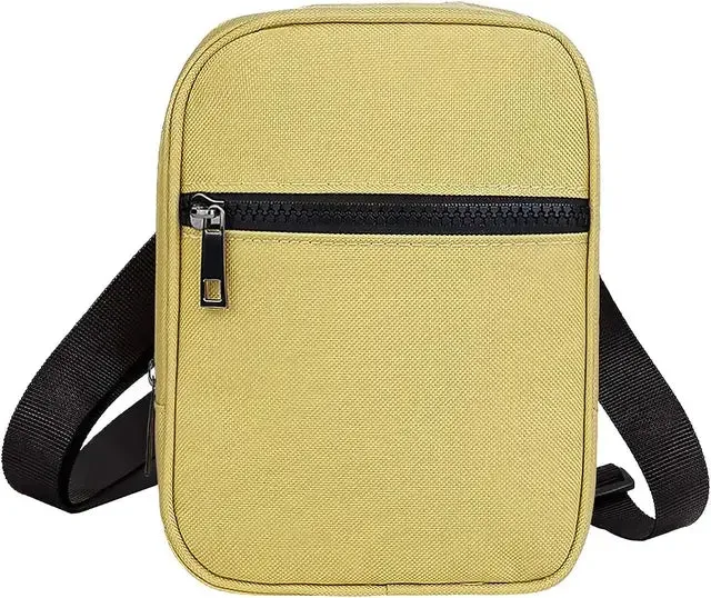 Sohiwoo Sling Long Pack Bag Multifunctional Waist Women Genuine Shoulder Crossbody Small Men Messenger Bag Nylon Purse Wallet