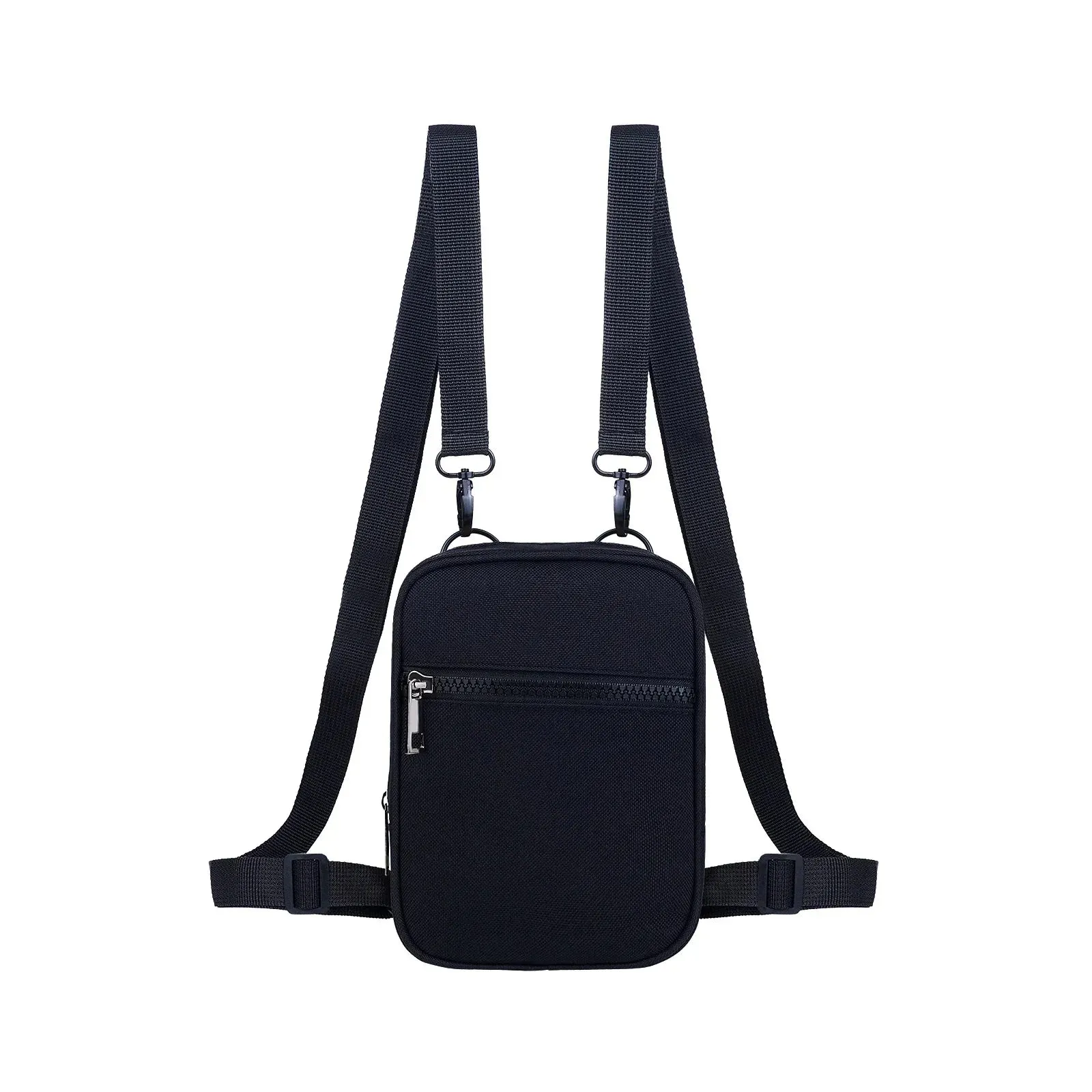 Sohiwoo Sling Long Pack Bag Multifunctional Waist Women Genuine Shoulder Crossbody Small Men Messenger Bag Nylon Purse Wallet