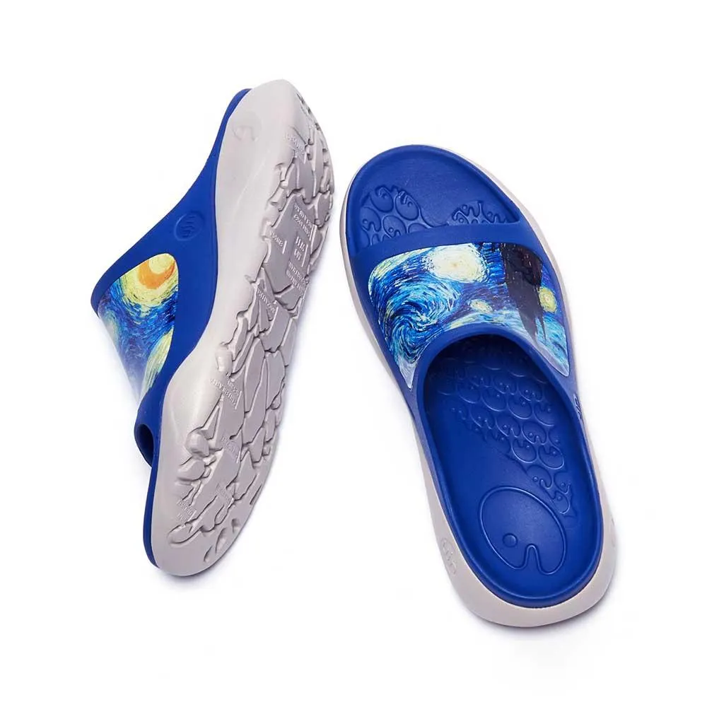 Starry Night Ibiza Slides Men