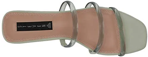 Steve Madden Womens HADES Slip On Pointed toe Flat Slide Sandals MINT MULTI