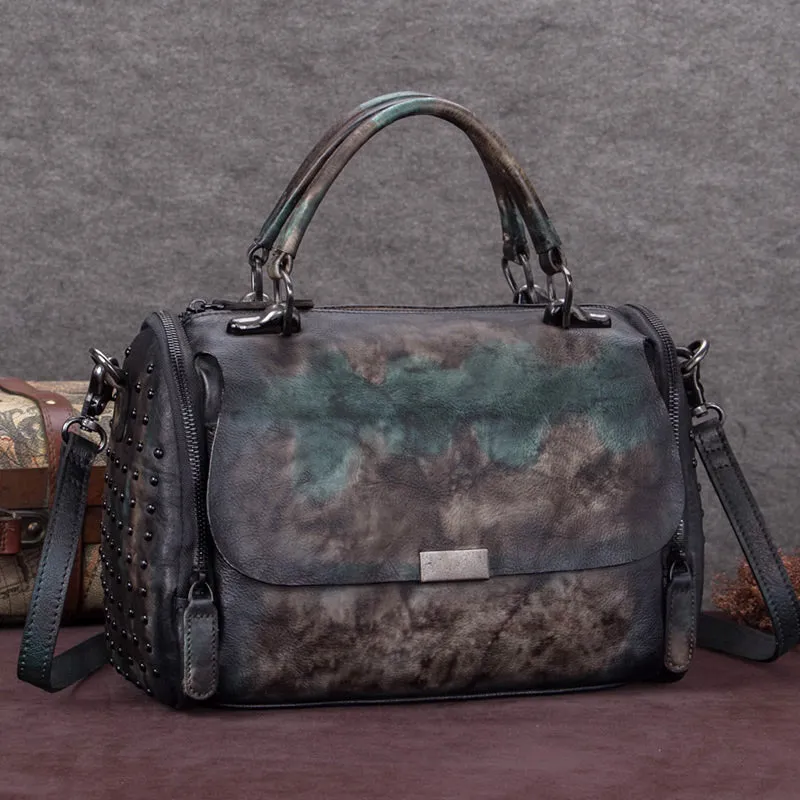 Stylish Brown Leather Womens Handbags Leather Crossbody Bags for Women