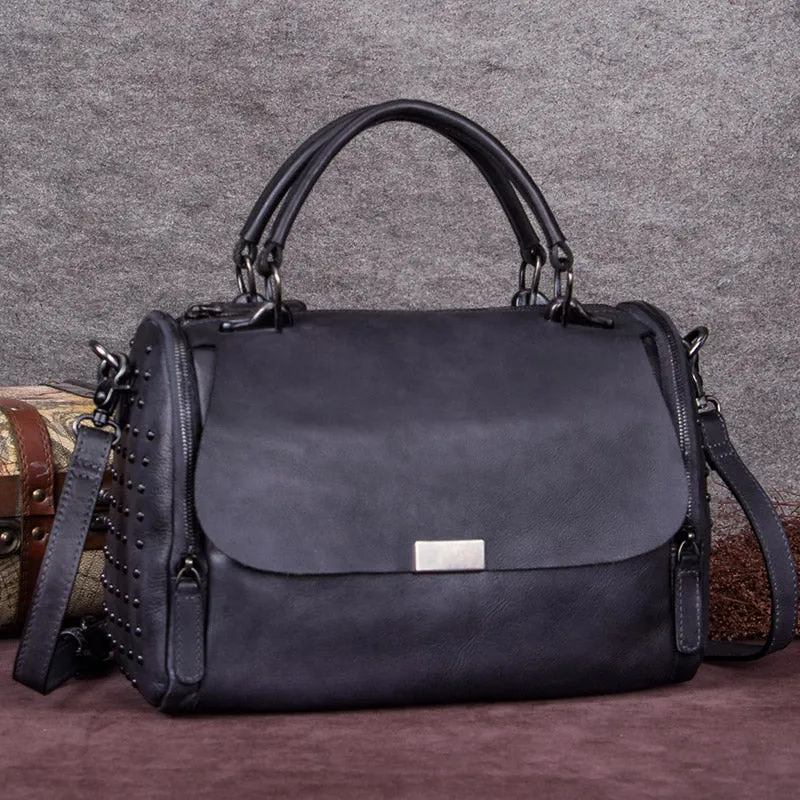 Stylish Brown Leather Womens Handbags Leather Crossbody Bags for Women