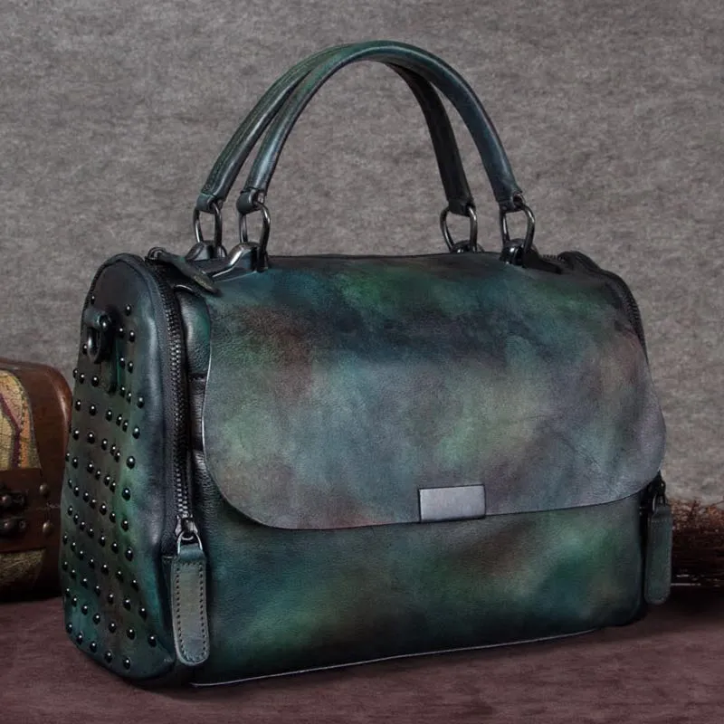 Stylish Brown Leather Womens Handbags Leather Crossbody Bags for Women