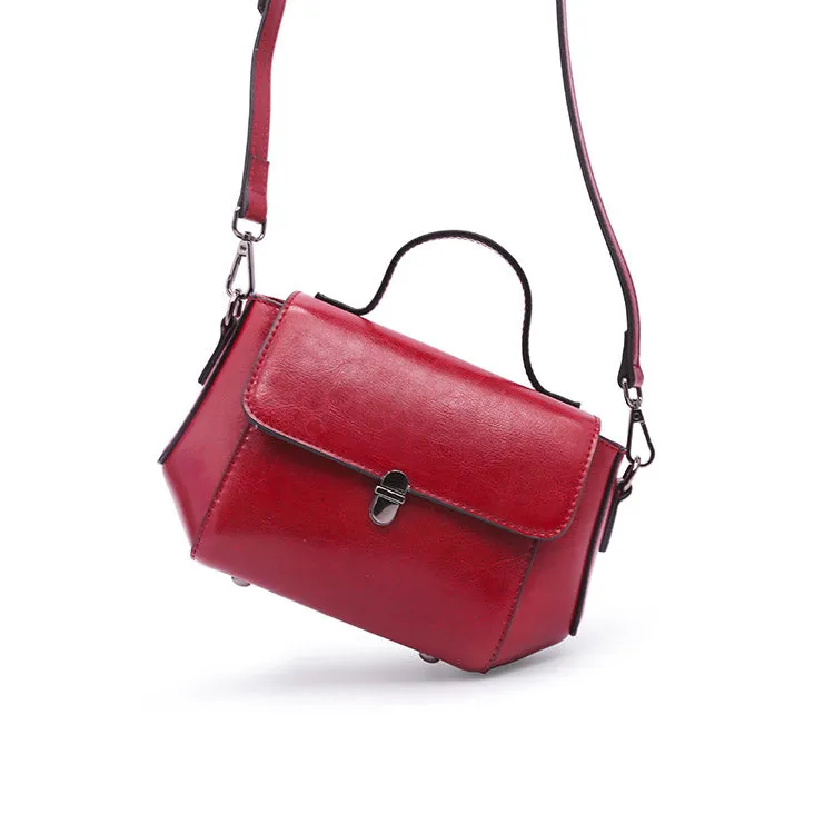 Stylish Women Brown Leather Crossbody Bags Leather Handbags for Women