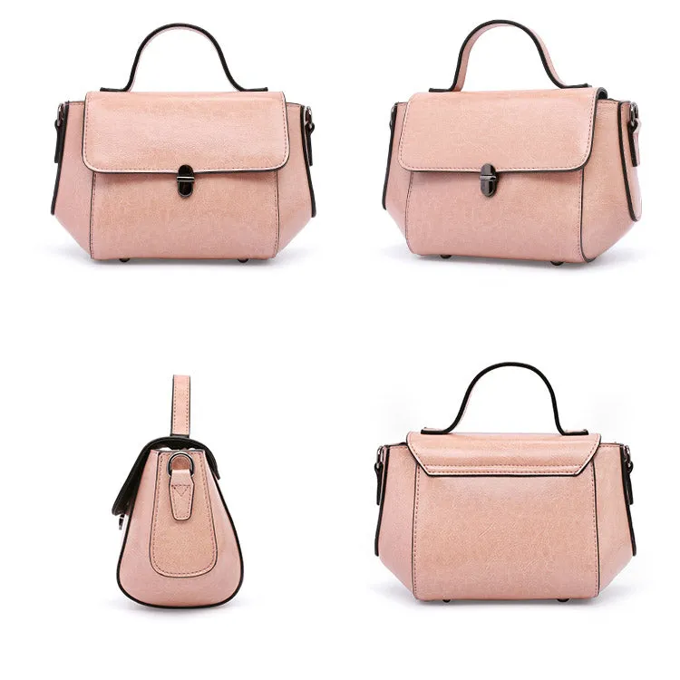 Stylish Women Brown Leather Crossbody Bags Leather Handbags for Women
