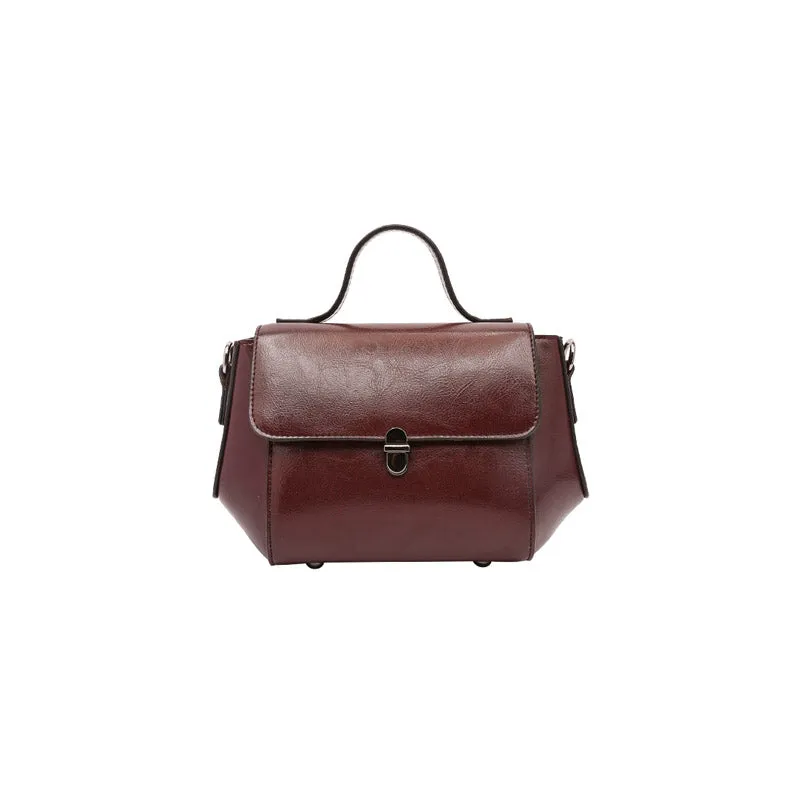 Stylish Women Brown Leather Crossbody Bags Leather Handbags for Women