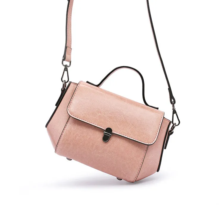 Stylish Women Brown Leather Crossbody Bags Leather Handbags for Women