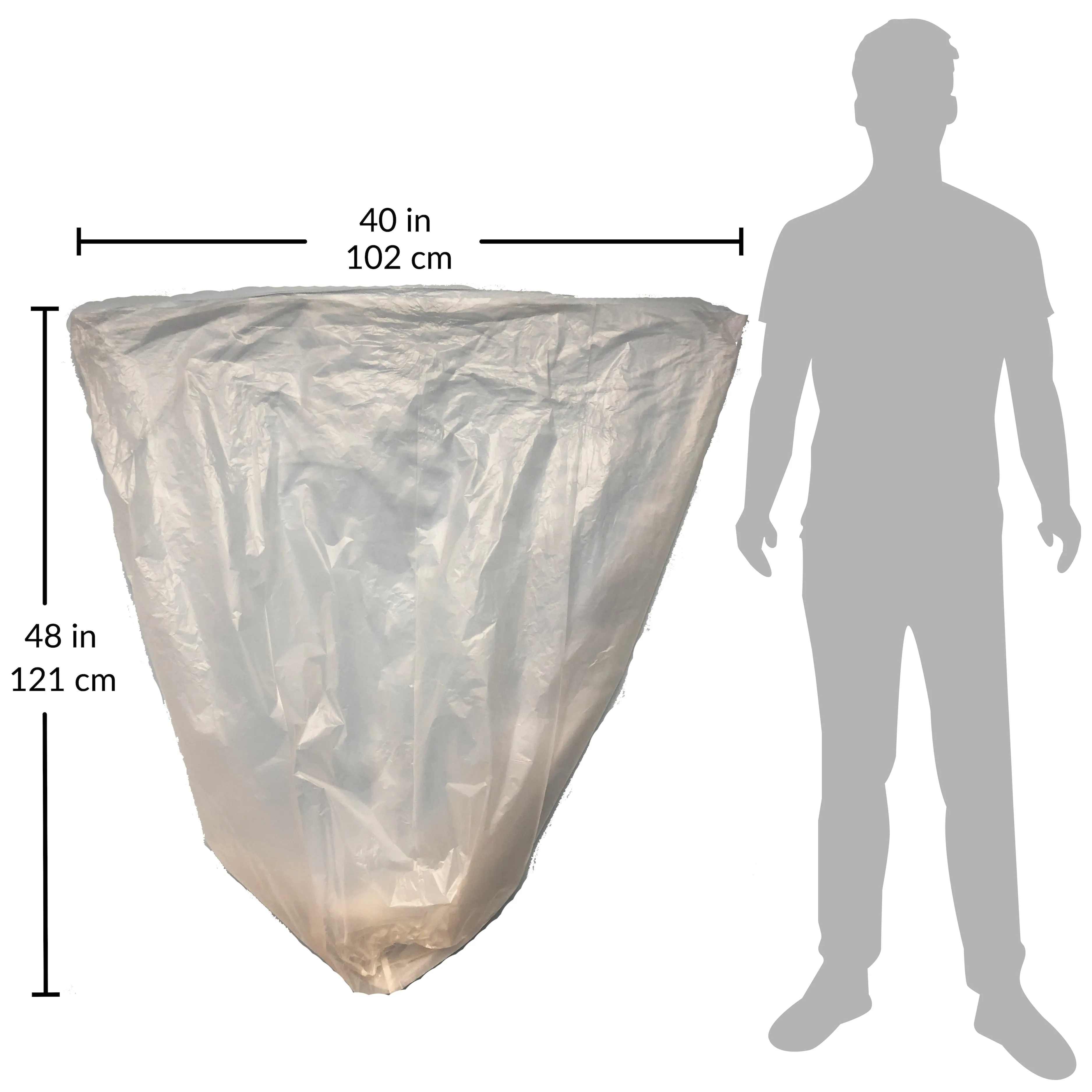 SuperValue 40-45 Gallon (Clear)
